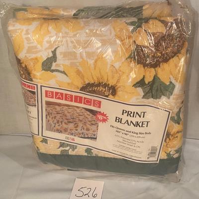 Sunflower Blanket