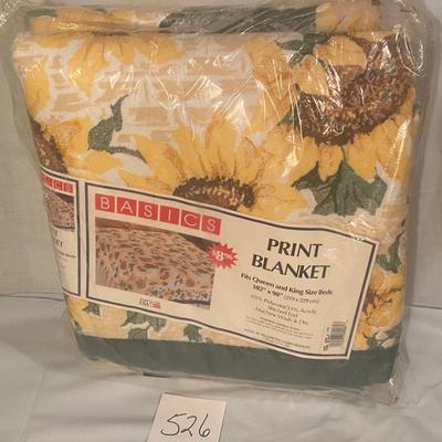 Sunflower Blanket
