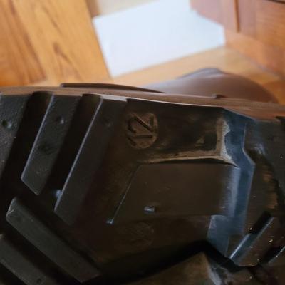 Size 12 concrete boots