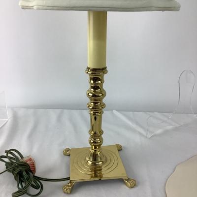 1072 Lenox Charger & Candlestick Lamp