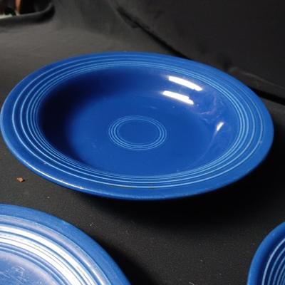 BLUE FIESTA DINNERWARE