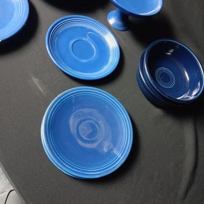 BLUE FIESTA DINNERWARE