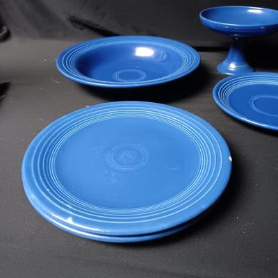 BLUE FIESTA DINNERWARE