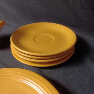 YELLOW FIESTA DINNERWARE