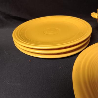 YELLOW FIESTA DINNERWARE