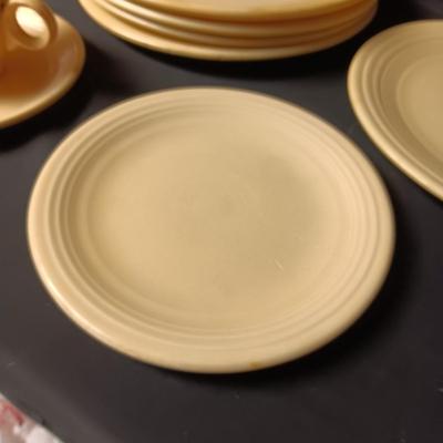 CREAM COLORED FIESTA DINNERWARE