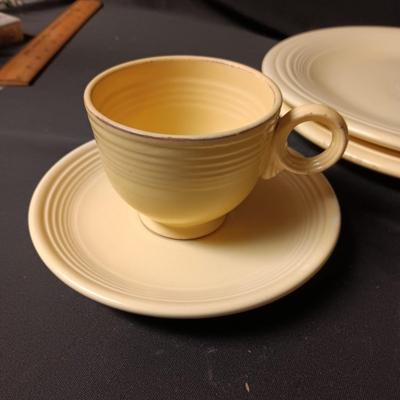 CREAM COLORED FIESTA DINNERWARE