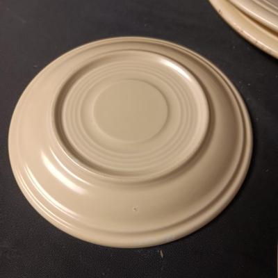 CREAM COLORED FIESTA DINNERWARE
