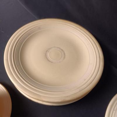 CREAM COLORED FIESTA DINNERWARE