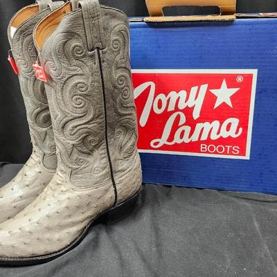 Tony Lama Kidskin Boots and Boot Pulls