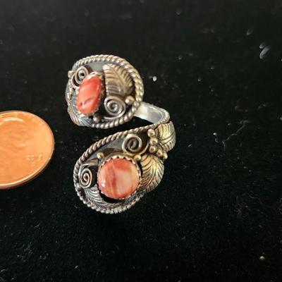 Coral Wrap a Round ring