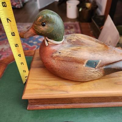 Lot of Waterfowl Collection Coaster, Trinket box