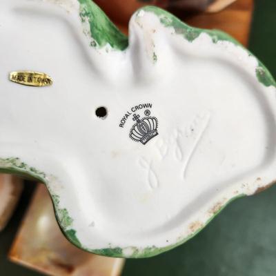 Lot of Waterfowl Collection Coaster, Trinket box