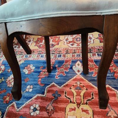 Vintage Victorian Balloon Back Parlor Chair