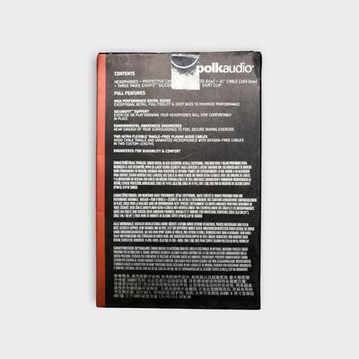 Polkaudio Ultra-Fit 500 and Polkaudio Ultra Fit 2000 Sport Headphones