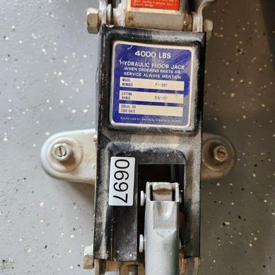 4,000 lb Hydraulic Floor Jack Car Jack