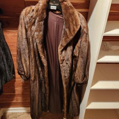 Kent Fisher Furs Baltimore 50" Mink Coat