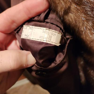 Kent Fisher Furs Baltimore 50" Mink Coat