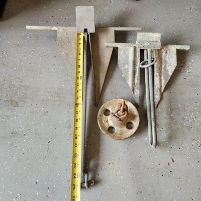 lot of 3 Boat Anchors