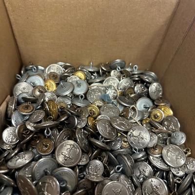 Vintage Navy Uniform Buttons