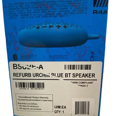 Refurbished Boom Blue Urchin Bluetooth Speaker *Lot of 46*