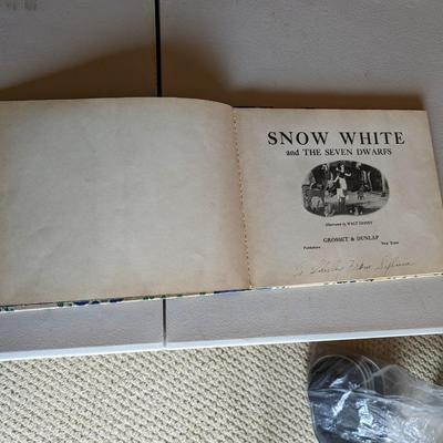 Snow White And The Seven Dwarfs By Walt Disney 1938 Publication
