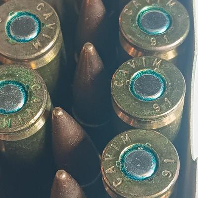 Three 20 round boxes of Cal 7,62 x 51 total of 60 rounds