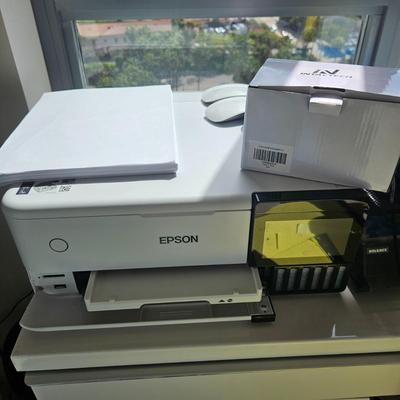 WHITE EPSON PRINTER