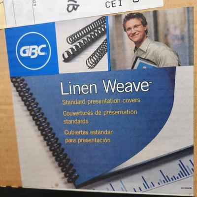 Ibimatic Plastic Comb Binding System with supplies