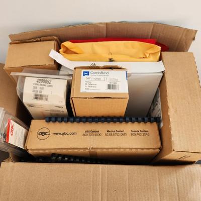 Ibimatic Plastic Comb Binding System with supplies