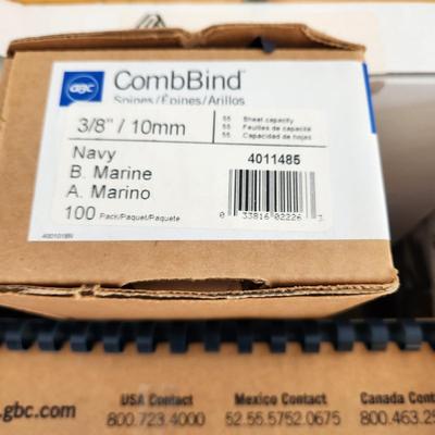 Ibimatic Plastic Comb Binding System with supplies