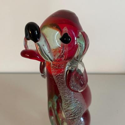 Statue / Figurine of Dog - Venetian Glass