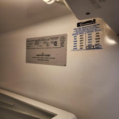 Kenmore Elite Side by Side Refrigerator 36x30Dx70H