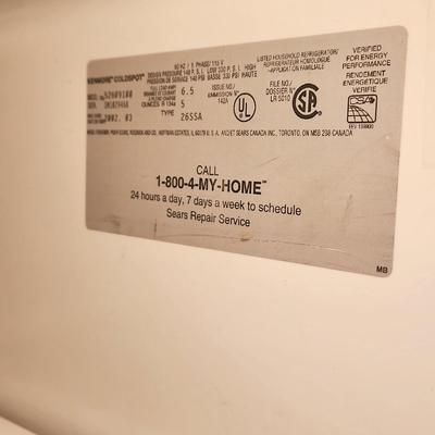 Kenmore Elite Side by Side Refrigerator 36x30Dx70H