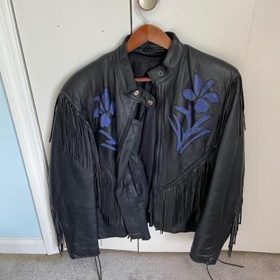 Black Leather Coat