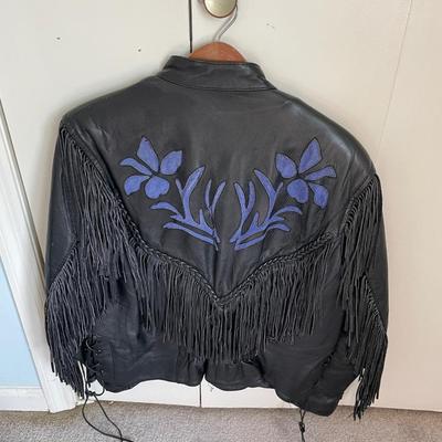 Black Leather Coat