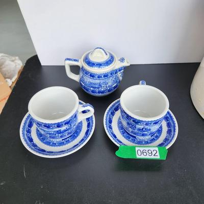 Baltimore & Ohio Railroad Shenango China Cups Saucer Creamer