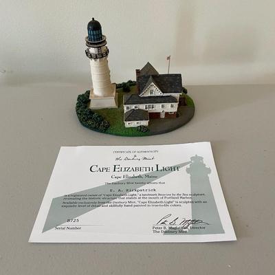 Cape Elizabeth Lighthouse - The Danbury Mint