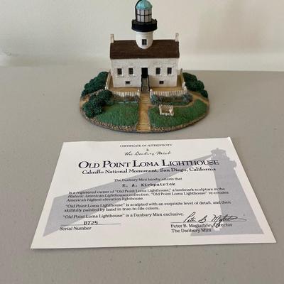 Old Point Loma Lighthouse - The Danbury Mint