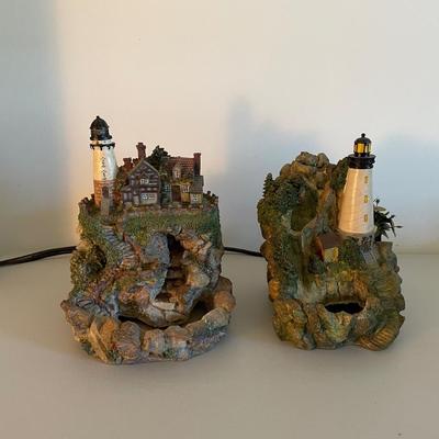 Two Lighthouse Decorations