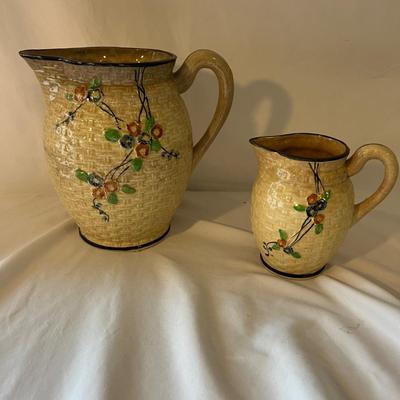 Hand Painted Ceramic Pitchers (D-MK)