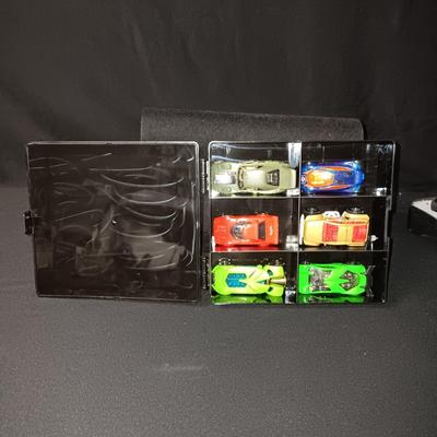 HOT WHEELS STORAGE CASE W/6 CARS