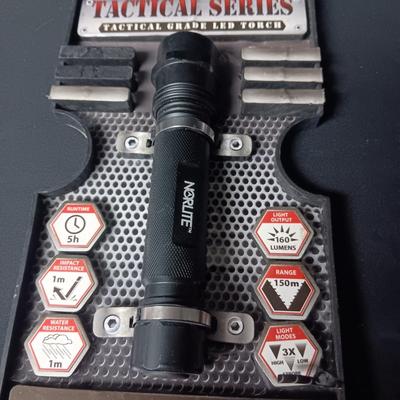 NEW NORLITE TACTICAL SERIES LED TORCH
