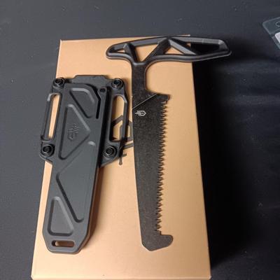 NEW GERBER SAW W/METAL BELT HOLDER AND KERSHAW INTERVAL 1399X
