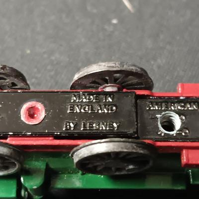MATCHBOX LESNEY MODEL OF YESTERYEAR NO 13 STEAM LOCOMOTIVE W/DISPLAY BOX