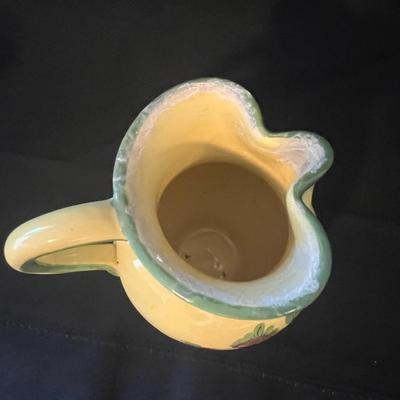 Unique Ceramic Pitcher and Covered Dish (D-MK)