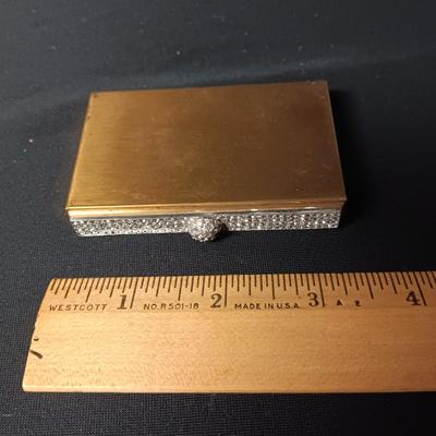 VINTAGE VOLUPTE MIRROR AND POWDER COMPACT