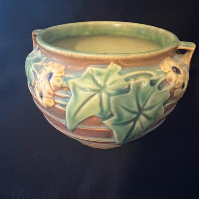 Roseville Clematis Vase and Bowl (D-MK)