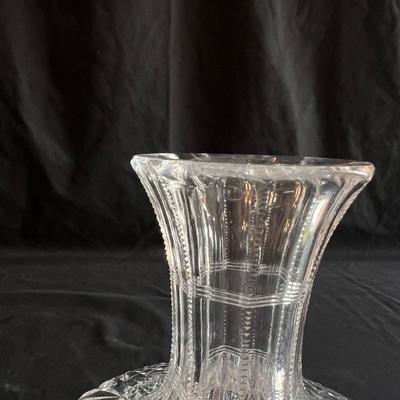 Floral Etched and Cut Crystal Decanter & More (DR-DZ)