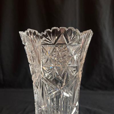 Floral Etched and Cut Crystal Decanter & More (DR-DZ)